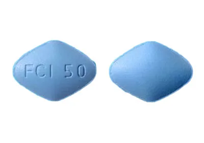 シルデナフィル錠 50mg VI「FCI」・錠剤