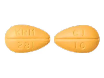 タダラフィル錠10mgCI「杏林」・錠剤